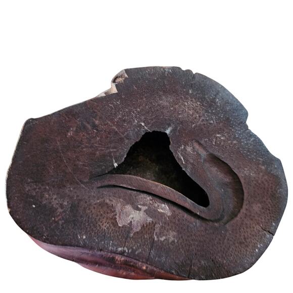 Asian Bamboo Wood Carved Cherry Blossoms Planters/ Candle Holders/ Vase - Picture 6 of 13